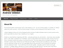 Tablet Screenshot of andrewglidden.com